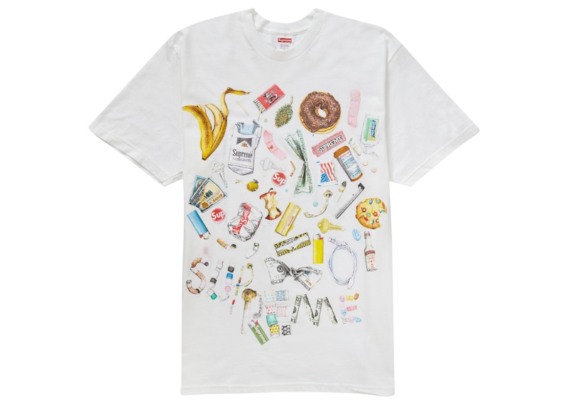 Supreme Trash Tee Wit