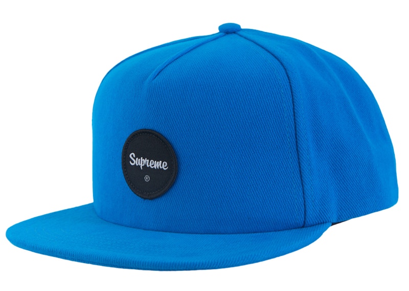 Supreme Twill Patch 5-Panel Bright Blauw