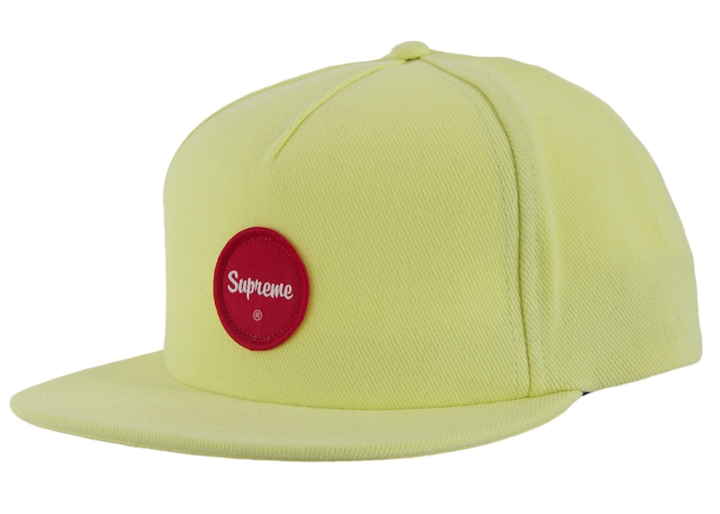 Supreme Twill Patch 5-Panel Light Lime Lightlime