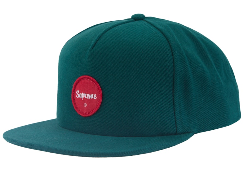 Supreme Twill Patch 5-Panel Turquoise
