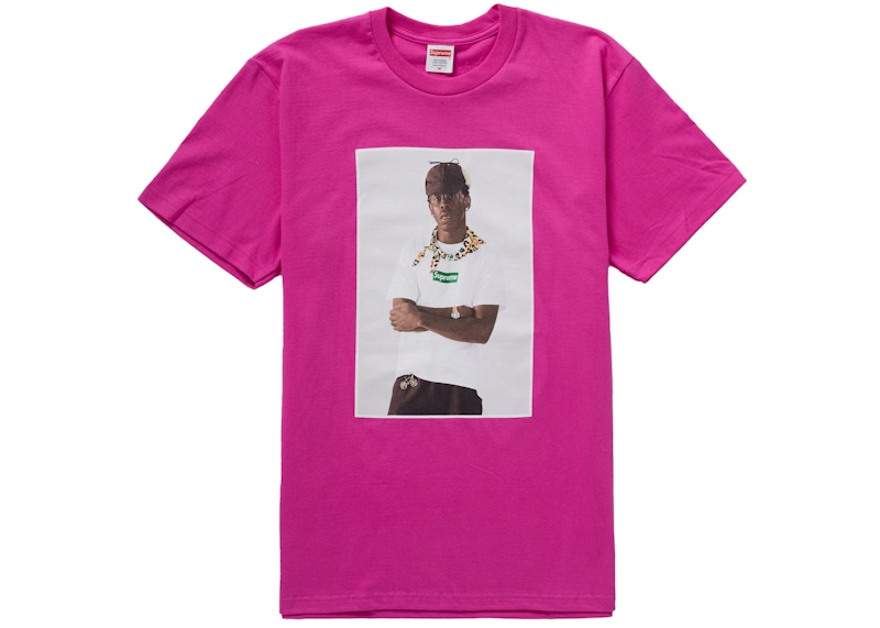 Supreme Tyler The Creator Tee Magenta Roze