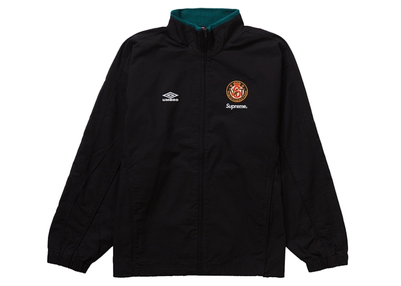 Supreme Umbro Cotton Ripstop Track Jacket Zwart