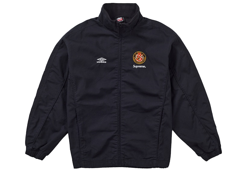 Supreme Umbro Cotton Ripstop Track Jacket Zwart