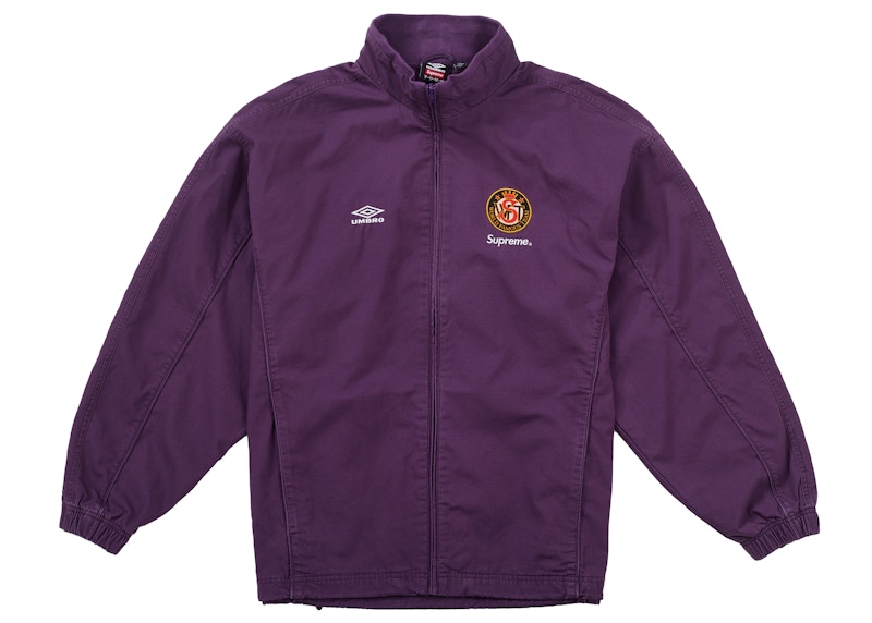 Supreme Umbro Cotton Ripstop Track Jacket Plum
