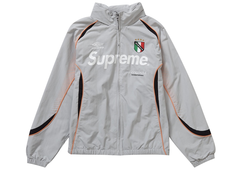 Supreme Umbro Track Jacket Grijs