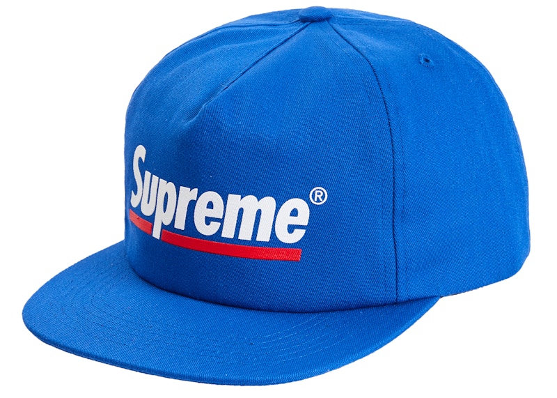 Supreme Underline 5-Panel Royal Blauw