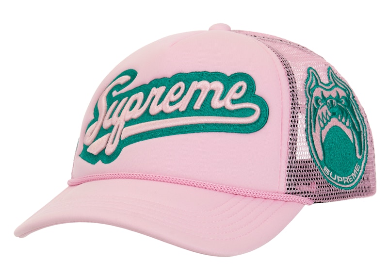 Supreme University Mesh Back 5-Panel Roze