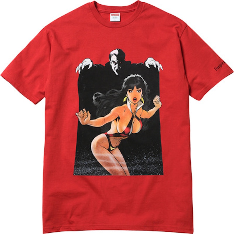 Supreme Vampirella Tee Rood