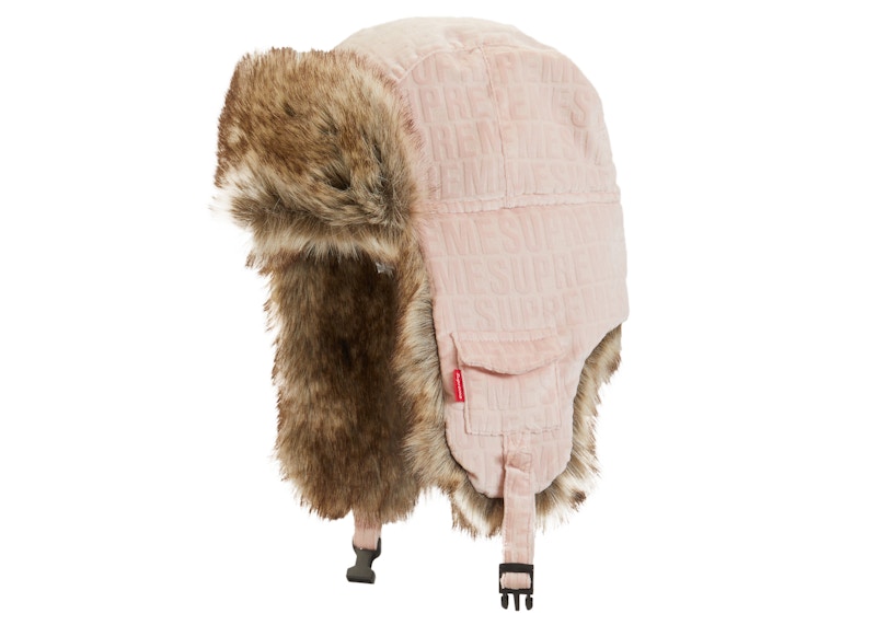 Supreme Velvet Pattern Trooper Roze