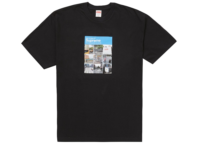 Supreme Verify Tee Zwart