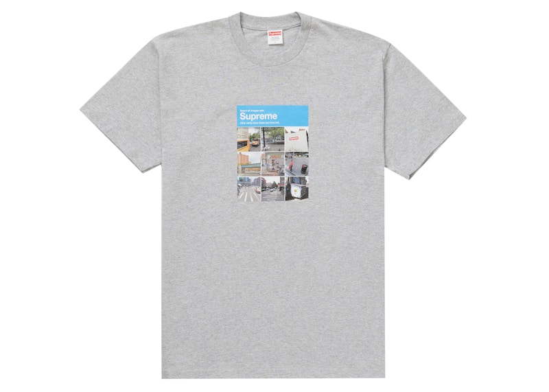 Supreme Verify Tee Heather Grijs