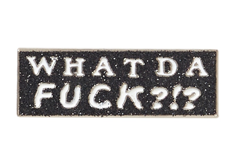 Supreme WDF Pin Zwart