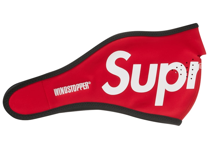 Supreme WINDSTOPPER Facemask Rood