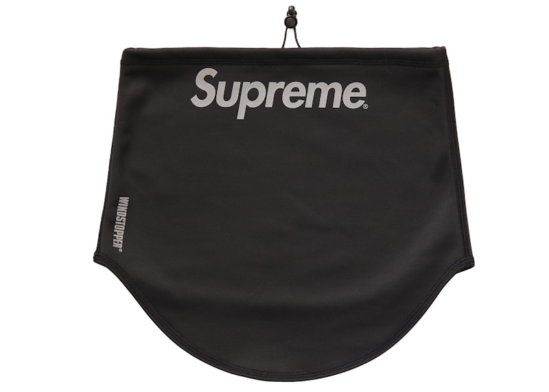 Supreme WINDSTOPPER Neck Gaiter Zwart