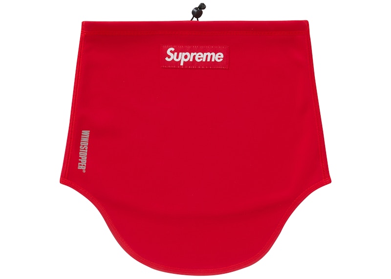 Supreme WINDSTOPPER Neck Gaiter Rood