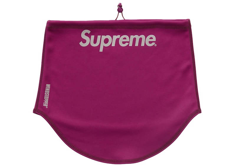 Supreme WINDSTOPPER Neck Gaiter Paars