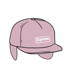 Supreme WINDSTOPPER Small Box Earflap 6-Panel Light Paars