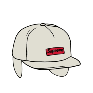 Supreme WINDSTOPPER Small Box Earflap 6-Panel Wit
