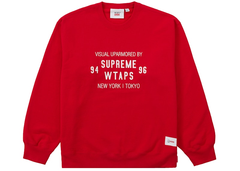 Supreme WTAPS Crewneck Rood
