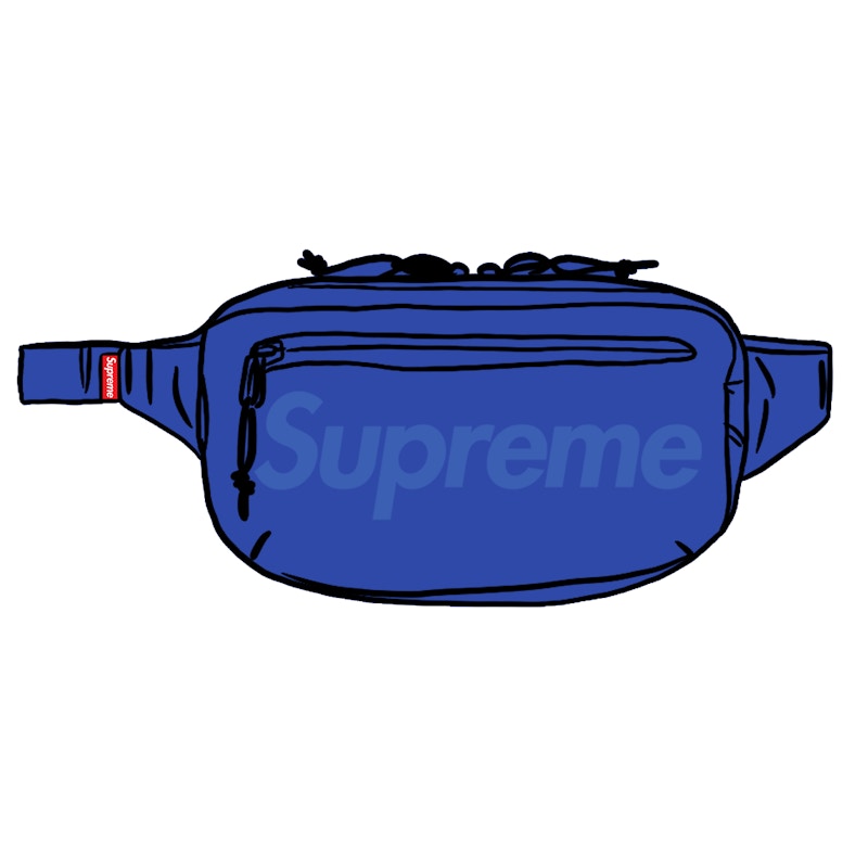 Supreme Waist Bag Royal Blauw