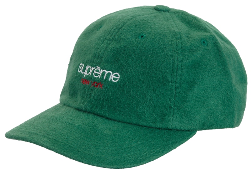 Supreme Washed Flannel 6-Panel Groen