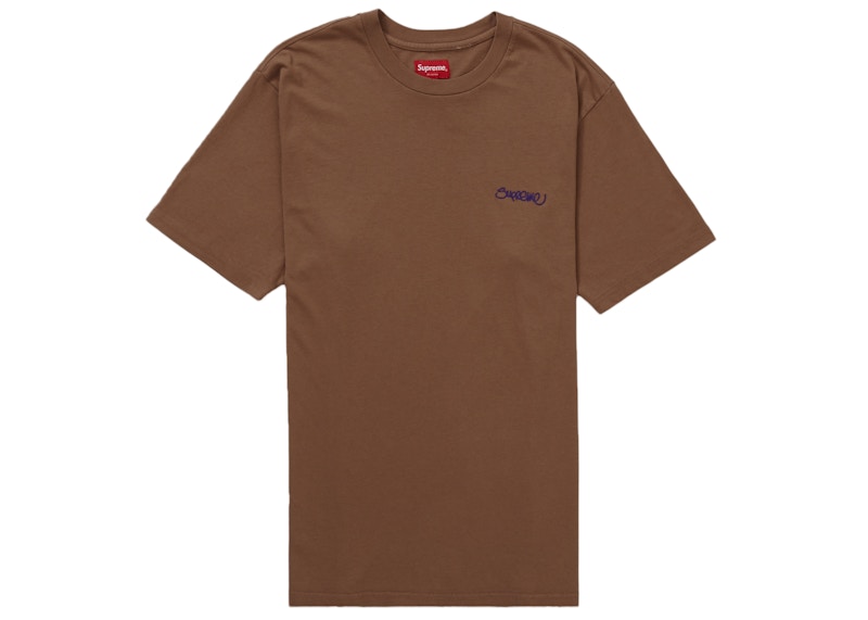 Supreme Washed Handstyle S/S Top Bruin
