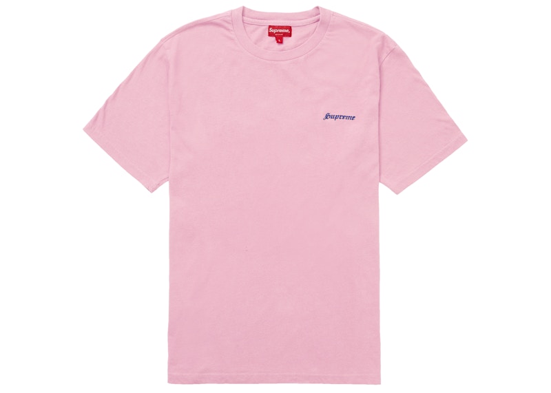 Supreme Washed S/S Tee Light Paars