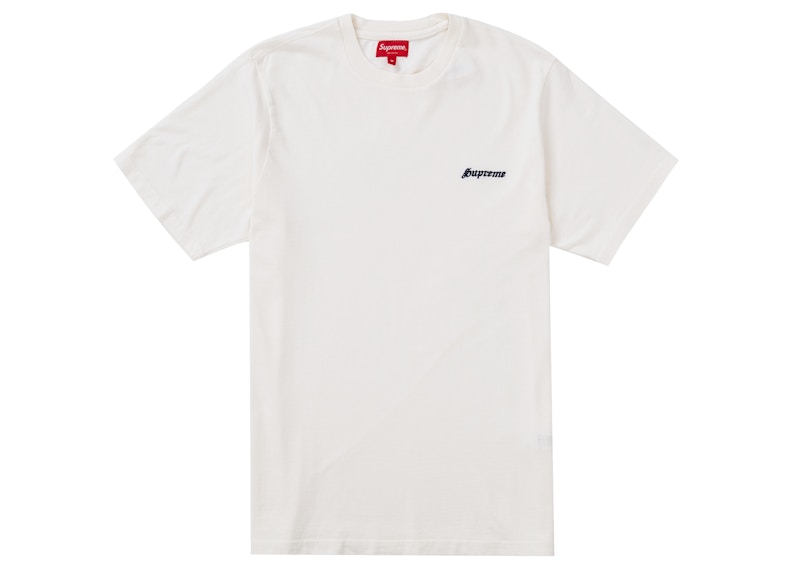 Supreme Washed Tee Wit