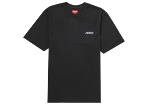 Supreme Washed Script S/S Top Zwart
