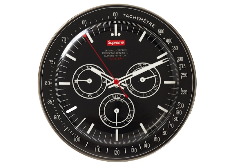 Supreme Watch Plate Zwart