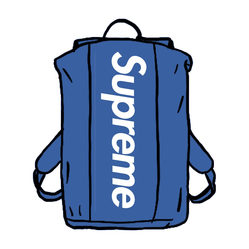 Supreme Waterproof Reflective Speckled Backpack Royal Blauw