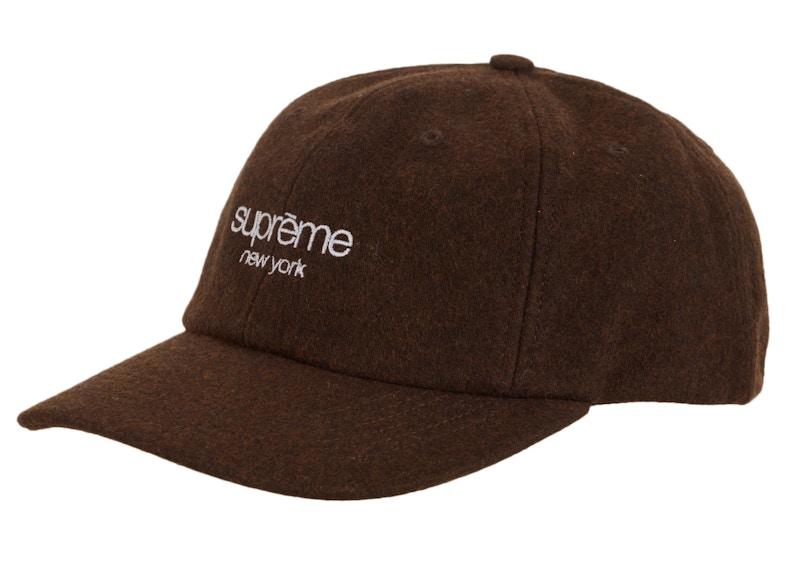 Supreme Waxed Wool 6-Panel Bruin