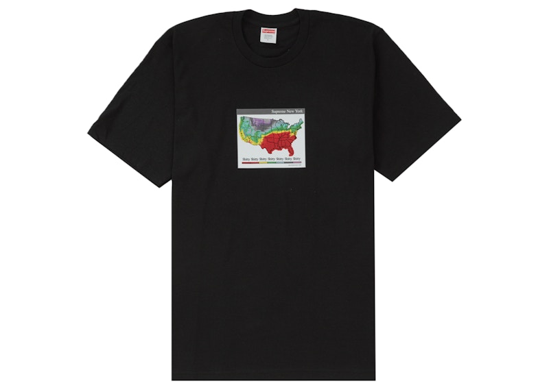 Supreme Weather Tee Zwart
