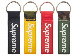 Supreme Webbing Keychain Set Multicolor