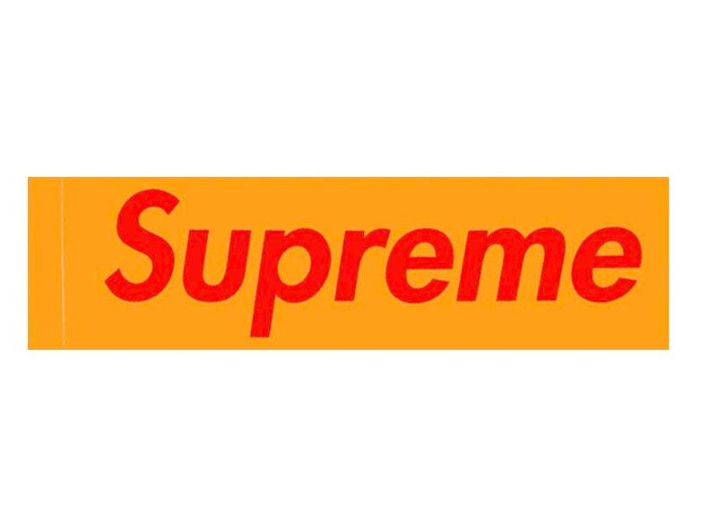 Supreme West Hollywood Store Opening Box Logo Sticker