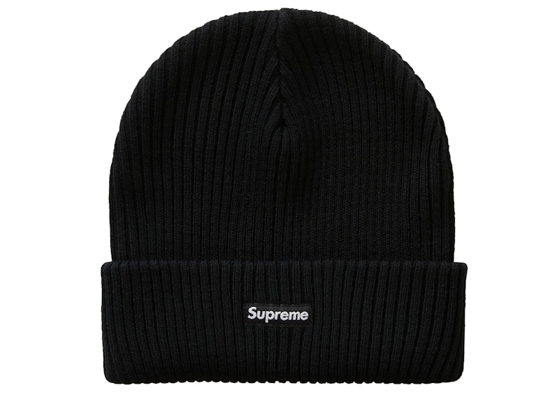 Supreme Wide Rib Beanie Zwart