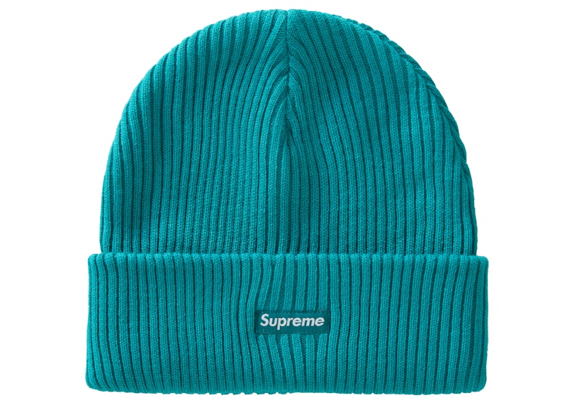 Supreme Wide Rib Beanie Turquoise