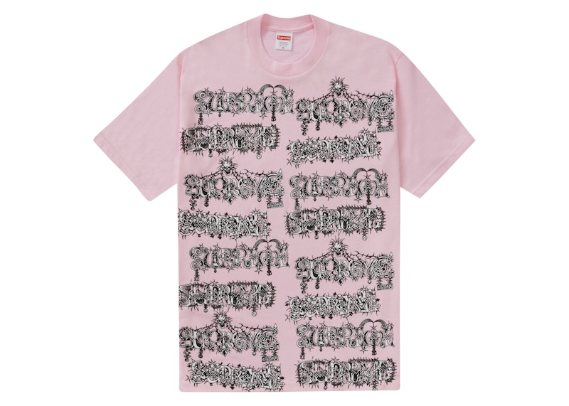 Supreme Wombat Tee Light Roze