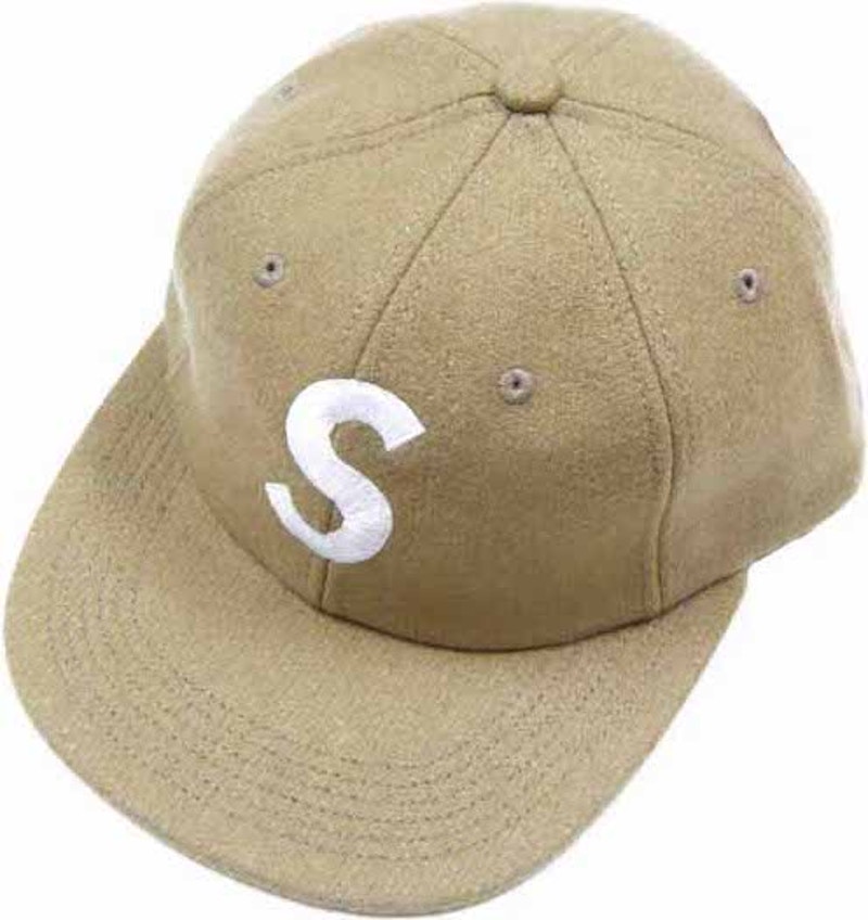 Supreme Wool S Logo Hat Tan