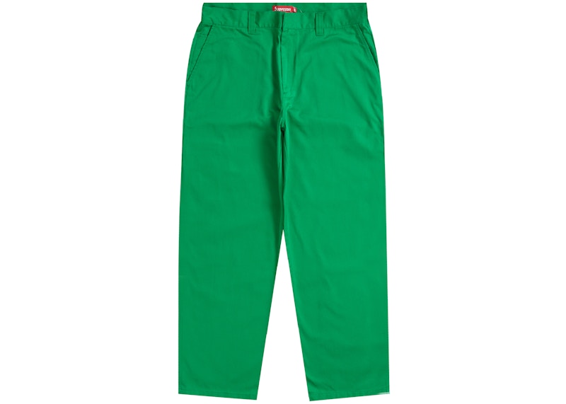 Supreme Work Pant Groen