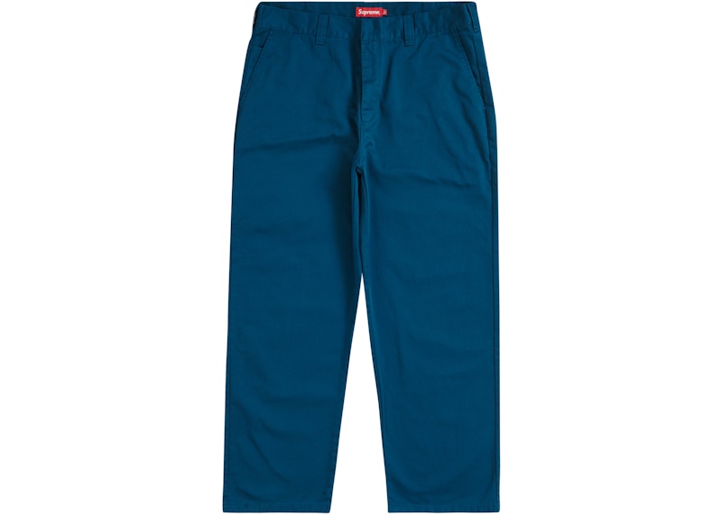 Supreme Work Pant Blauw