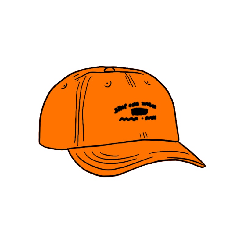 Supreme World Famous 6-Panel Oranje