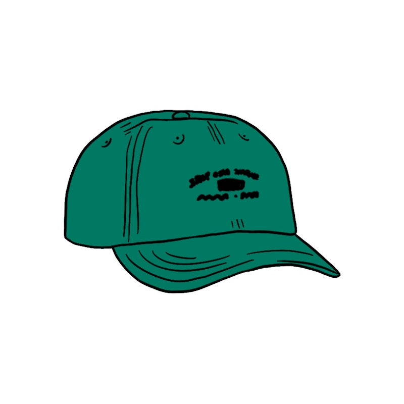 Supreme World Famous 6-Panel Pale Groen