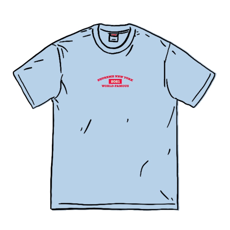 Supreme World Famous S/S Top Slate Light Sage