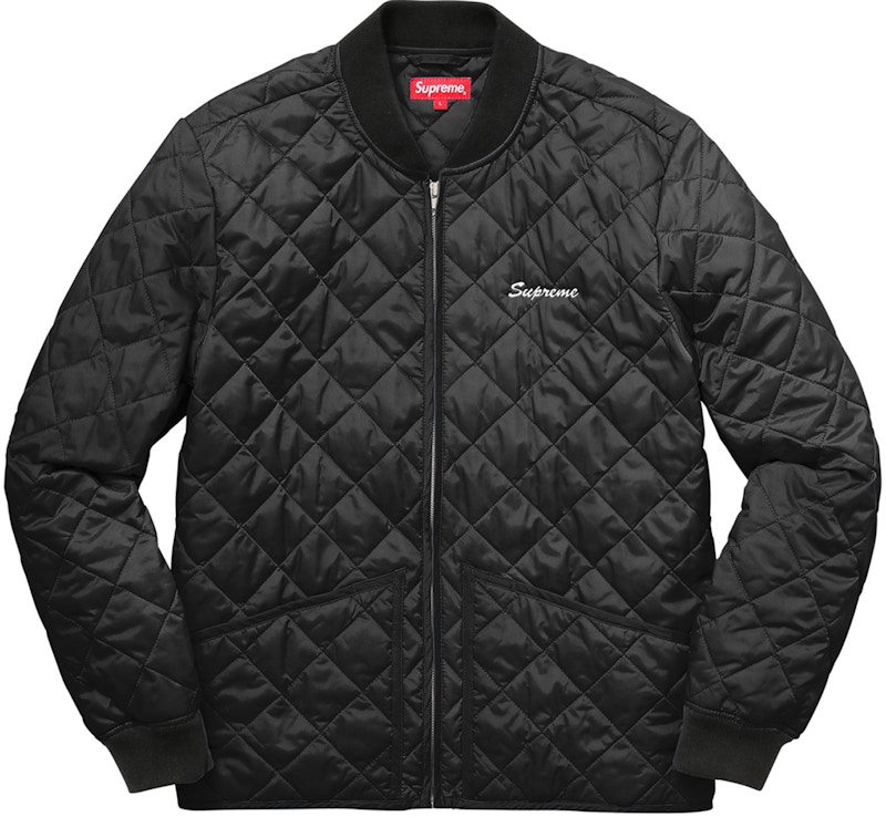 Supreme Zapata Quilted Work Jacket Zwart