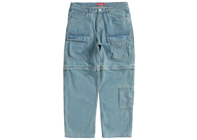Supreme Zip-Off Utility Pant Blauw