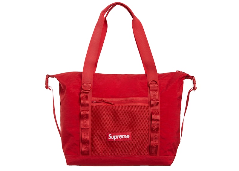 Supreme Zip Tote Dark Rood