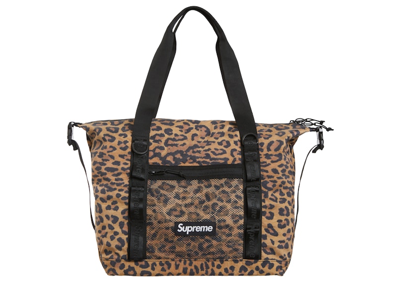 Supreme Zip Tote Leopard Print