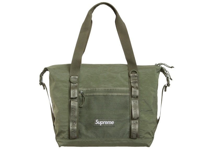 Supreme Zip Tote Olijf