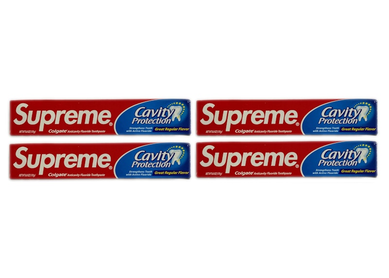 Supreme x Colgate Toothpaste 4x Lot